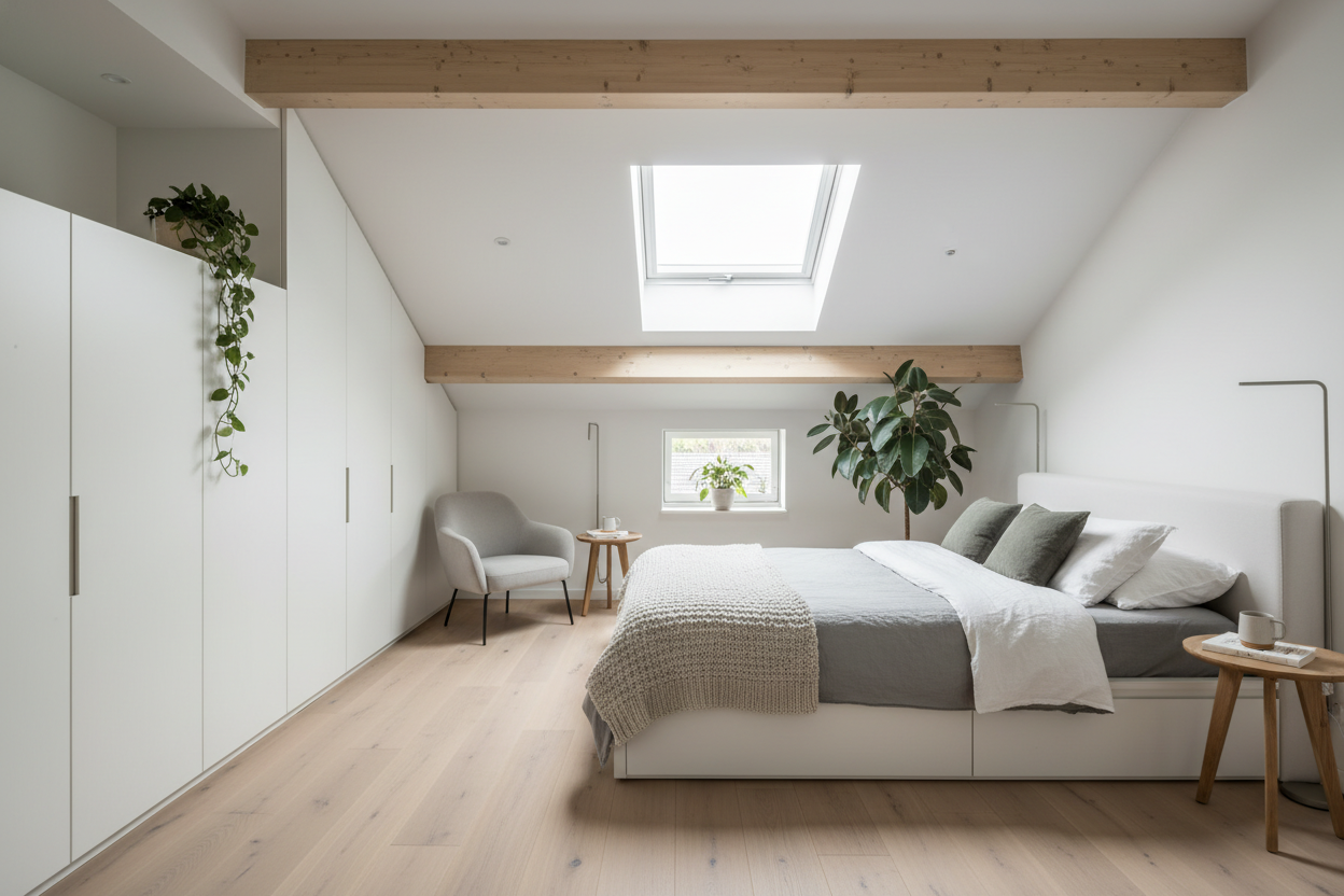 Zolder omtoveren tot slaapkamer: creatieve ideeën voor elke ruimte